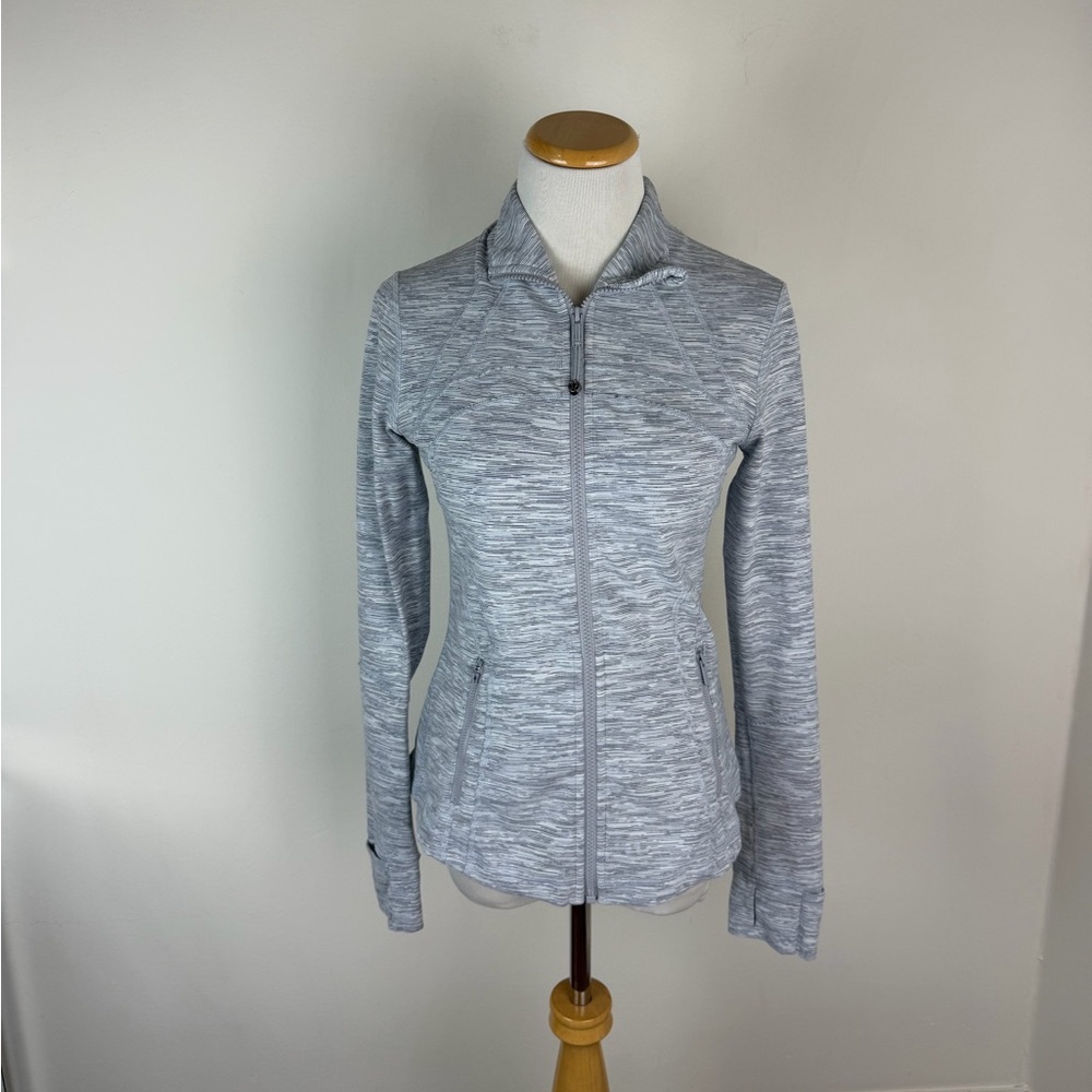 Lululemon Define Gray Zip Up Jacket Size 8